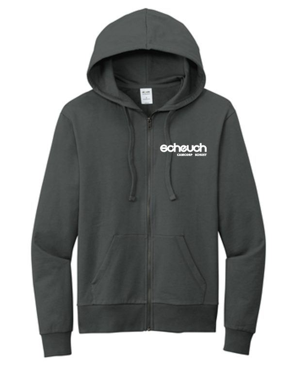 Safety Proud - Unisex Organic French Terry Full-Zip Hoodie